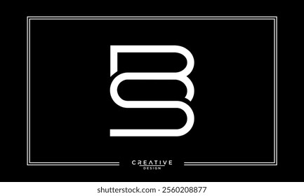 BS, SB, B, S, Abstract Letters Logo Monogram