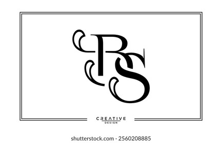 BS, SB, B, S, Abstract Letters Logo Monogram