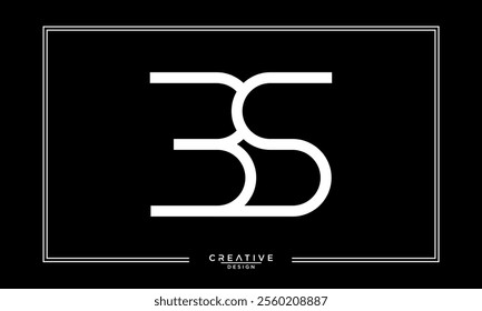 BS, SB, B, S, Abstract Letters Logo Monogram