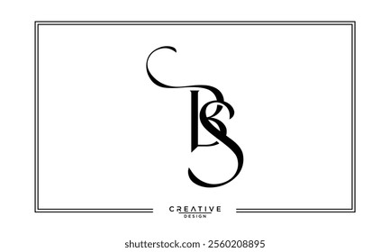 BS, SB, B, S, Abstract Letters Logo Monogram