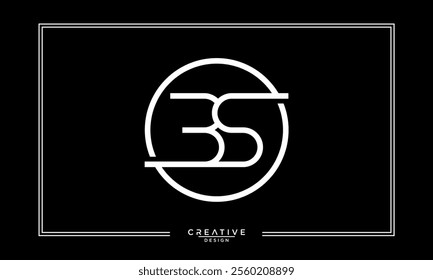 BS, SB, B, S, Abstract Letters Logo Monogram