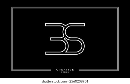 BS, SB, B, S, Abstract Letters Logo Monogram