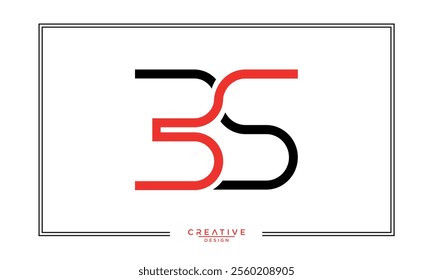 BS, SB, B, S, Abstract Letters Logo Monogram