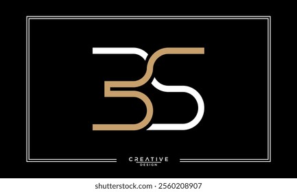 BS, SB, B, S, Abstract Letters Logo Monogram