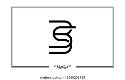 BS, SB, B, S, Abstract Letters Logo Monogram