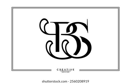 BS, SB, B, S, Abstract Letters Logo Monogram