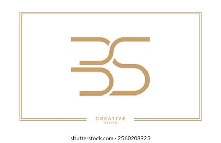 BS, SB, B, S, Abstract Letters Logo Monogram