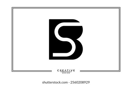 BS, SB, B, S, Abstract Letters Logo Monogram