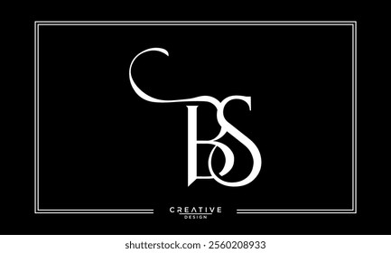 BS, SB, B, S, Abstract Letters Logo Monogram