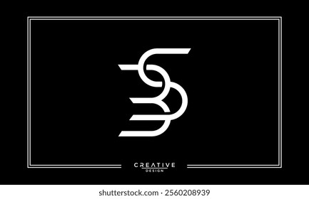 BS, SB, B, S, Abstract Letters Logo Monogram