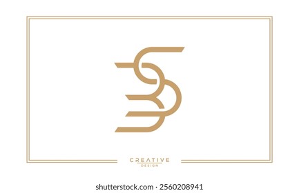 BS, SB, B, S, Abstract Letters Logo Monogram