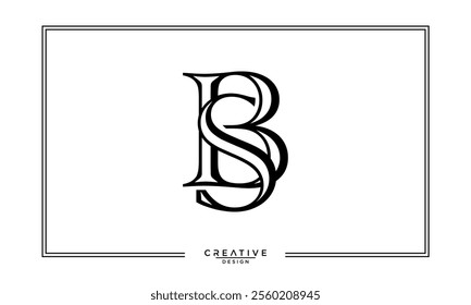 BS, SB, B, S, Abstract Letters Logo Monogram