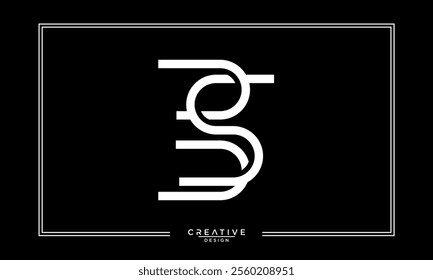 BS, SB, B, S, Abstract Letters Logo Monogram