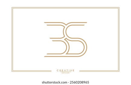 BS, SB, B, S, Abstract Letters Logo Monogram