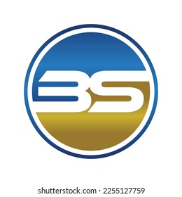 BS SB circle logo template