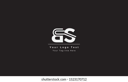 BS or SB letter logo. Unique attractive creative modern initial BS SB B S initial based letter icon logo