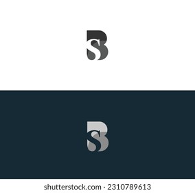 BS, logotipo SB y diseños de iconos.