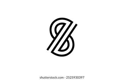 uma imagem gráfica com tema BS, fundo branco. base gráfica vetorial.