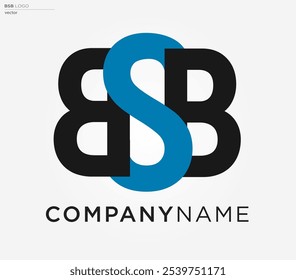 BSB company logotype vector design