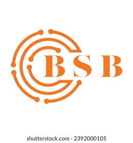 BSB-Buchstabendesign. BSB-Logo-Design auf weißem Hintergrund. BSB Monogram Logo-Design für Unternehmer und Unternehmen