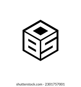 BSD letter logo design in illustration. Vector logo, calligraphy designs for logo, Poster, Invitation, etc.