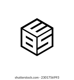 BSE letter logo design in illustration. Vector logo, calligraphy designs for logo, Poster, Invitation, etc.