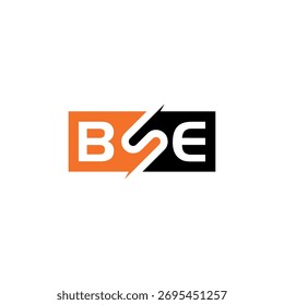 BSE Letter logo vector icon design. BSE logo for technology icon, BSE letter logo design. BSE polygon, triangle, hexagon, flat and simple style , Letter or word sans serif font .