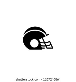 Bseball helmet icon. Sport sign