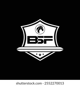 BSF Athlete Logo Design Idea