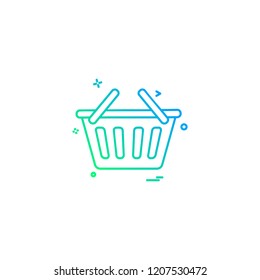 bsket shopping online cart icon