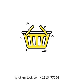 bsket shopping online cart icon