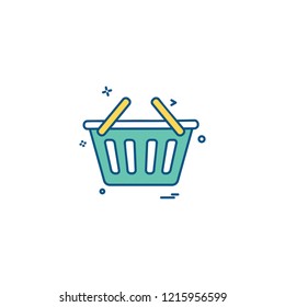 bsket shopping online cart icon