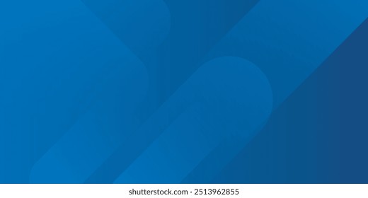 plano de fundo azul abstrato com linhas geométricas brilhantes. Design moderno de forma quadrada de gradiente azul. Conceito de tecnologia futurista. Terno para brochura, corporativo, site, cartaz, banner, capa moderna