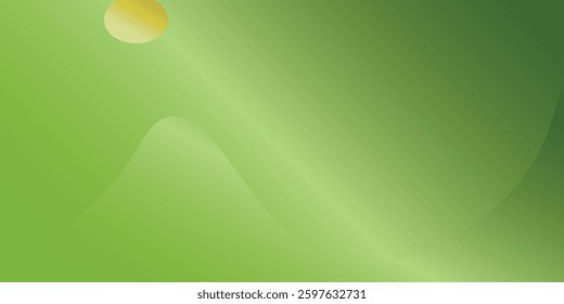 bstract green mountain wavy background. Vector EPS 10