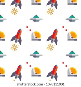 bstract multicolored pattern with cosmos background for fabric, textiles, clothing, wallpaper, wrapping paper, backpack, socks, bedding.