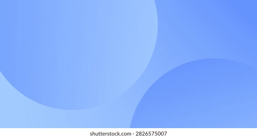 bstract soft blue gradient circular geometric background