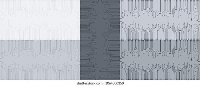 bstract vector high tech circuit board background illustration. EPS10 pattern