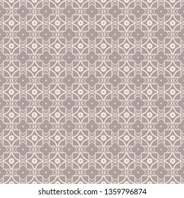 bstract Vector Paper With Seamless Patterns Of Lines, Geometric Shapes. Light brown color.