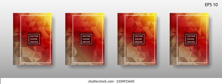 bstract vector triangle background for use in design in eps 10 Applicable for design cover, presentation, invitation, flyer, annual report, poster and business card, desing packaging - Vector