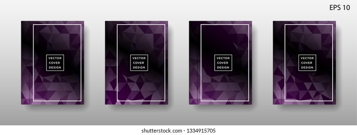 bstract vector triangle background for use in design in eps 10 Applicable for design cover, presentation, invitation, flyer, annual report, poster and business card, desing packaging - Vector
