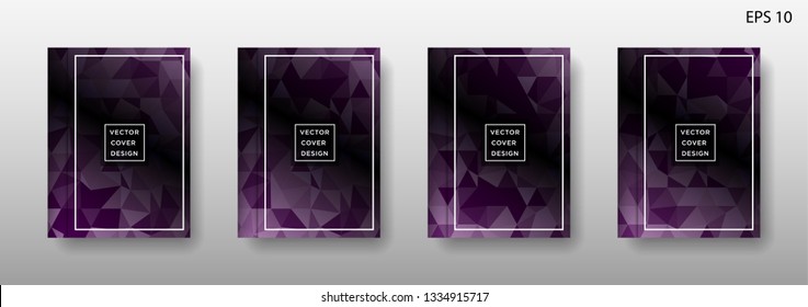 bstract vector triangle background for use in design in eps 10 Applicable for design cover, presentation, invitation, flyer, annual report, poster and business card, desing packaging - Vector