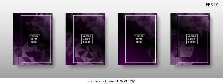 bstract vector triangle background for use in design in eps 10 Applicable for design cover, presentation, invitation, flyer, annual report, poster and business card, desing packaging - Vector