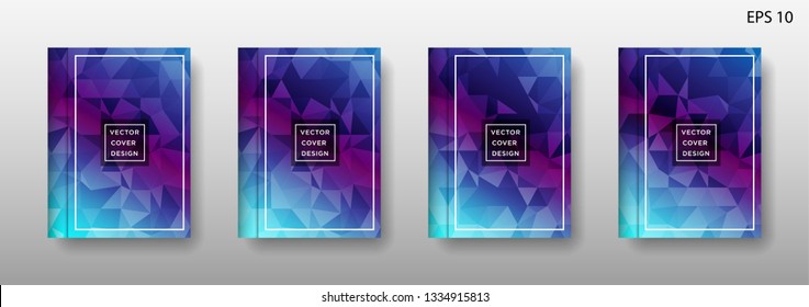 bstract vector triangle background for use in design in eps 10 Applicable for design cover, presentation, invitation, flyer, annual report, poster and business card, desing packaging - Vector
