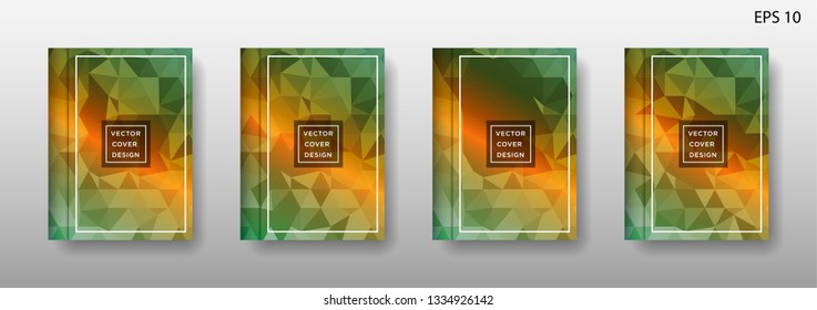 bstract vector triangle background for use in design in eps 10 Applicable for design cover, presentation, invitation, flyer, annual report, poster and business card, desing packaging - Vector