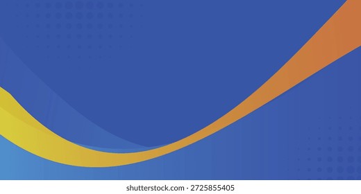 bstract wave background with blue, yellow, and orange gradient. Ideal for corporate templates, flyers, presentations, and digital banners. Clean, vibrant, and modern design for professional use.