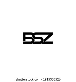 bsz letter original monogram logo design