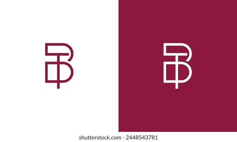 BT Letter icon Logo Design, TB icon Brand identity Design Monogram Logo EPS File