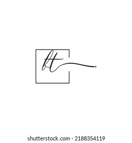BT siganture logo concept in high quality professional design that will print well across any print media