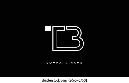 BT, TB Alphabets Letters Logo Monogram
