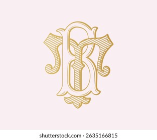 BT, TB, logo BT ,Letter BT,  Monogram BT, Wedding Monogram, Wedding Logo, Logo Design , Monogram Vintage
